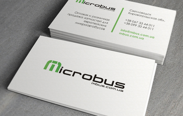 Визитка Microbus
