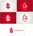 Логотип магазина канцтоваров "Cartoleria"