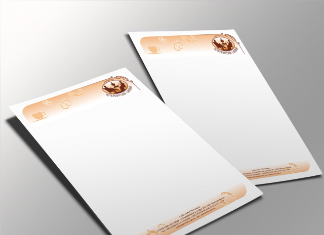 Фирменный бланк Петербургский самовар