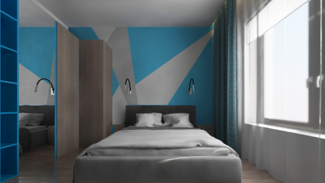 дизайн коттеджа гостевая спальня