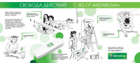Проект был разработан для "Мегафон" и выходил в каталоге "Семья"