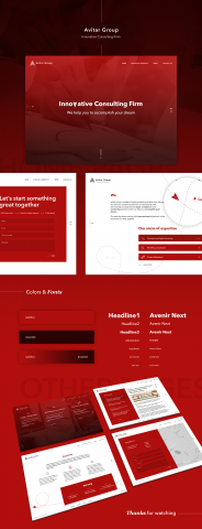 Avitar Corporate Website