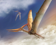 Flying Pteranodon