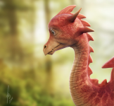 Dragon (close-up)
