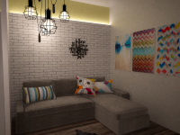 Дизайн-проект двухкомнатной квартиры