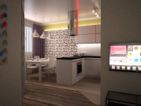 Дизайн-проект двухкомнатной квартиры