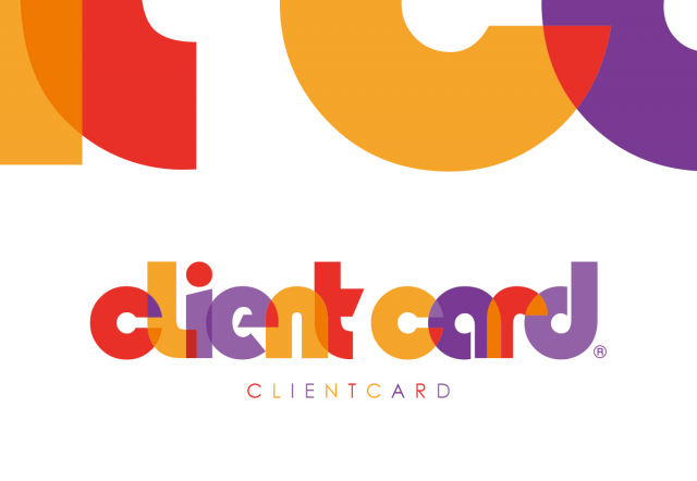 Логотип для бонусной карты. Client Card/Andy's Pizza.