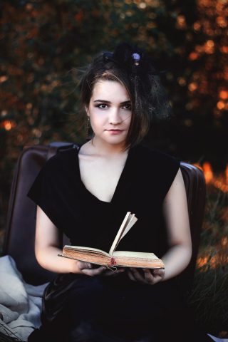 Идейная фотосъемка на природе. Фотопортрет.