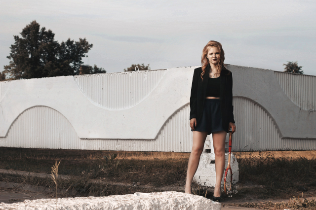 Идейная фотосъемка на природе. Фотопортрет.