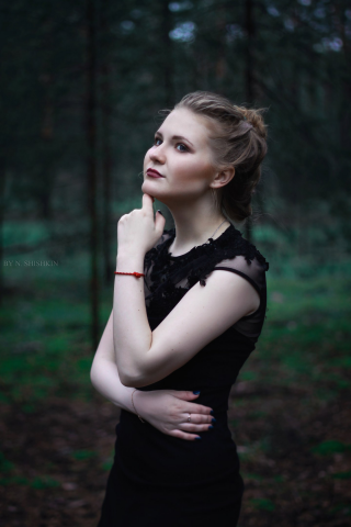 Идейная фотосъемка на природе. Фотопортрет.