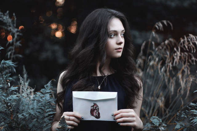 Идейная фотосъемка на природе. Фотопортрет.