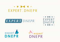 Логотип информационно-рекламной компании ExpertDnepr (в работе)