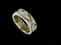 Обручальное кольцо,3d модель