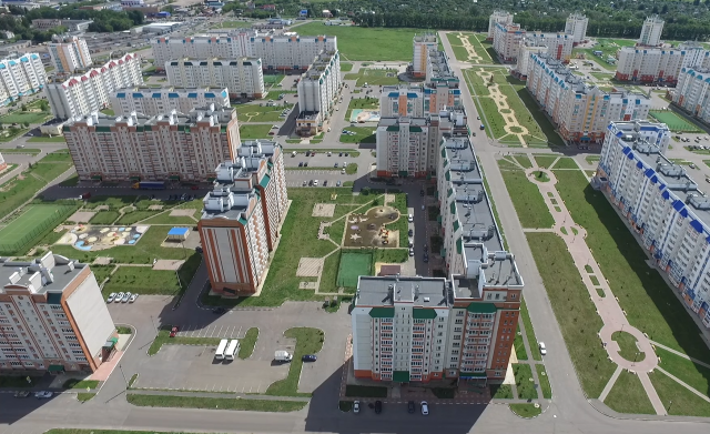 Съемка с квадрокоптера DJI Inspire
