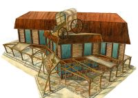 Проект реконструкции фасада для американского гриль - бара