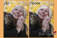 Ретушь кожи, цветокоррекция