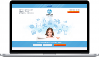 Landing Page "Мир услуг"