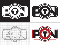 Лого для магазина цифровой фототехники "FOTON"