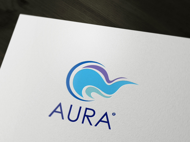Логотип ароматизаторов АURA