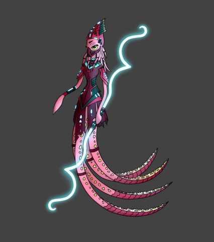 кальмар гуманоид