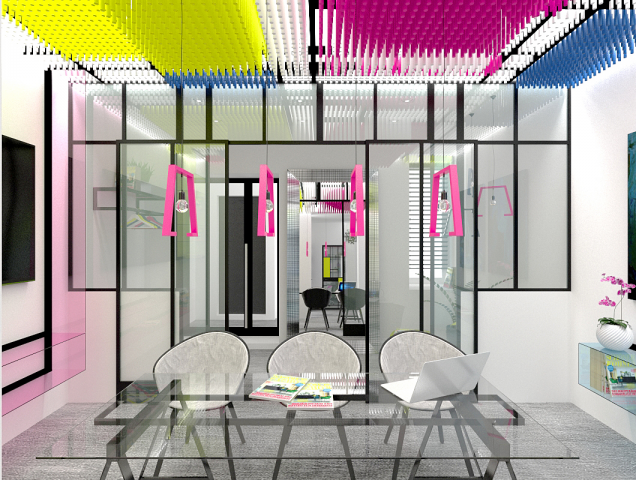 Дизайн-проект офиса редакции журнала "Интерьерный"