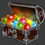 Сундук открытый