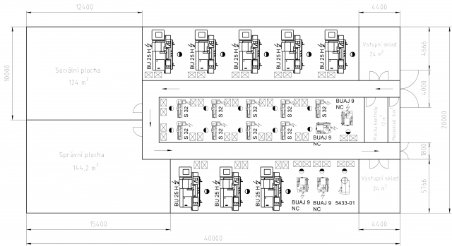Production hall project