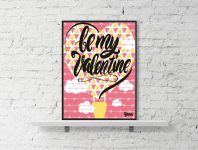 Постер Be my valentine