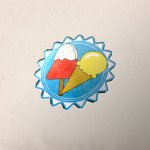 Логотип для мороженого