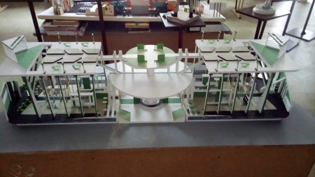 Макет архитектурно-художественного решения выставки"Green House"