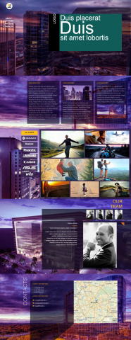 Шаблон сайта для сервиса PIXLI