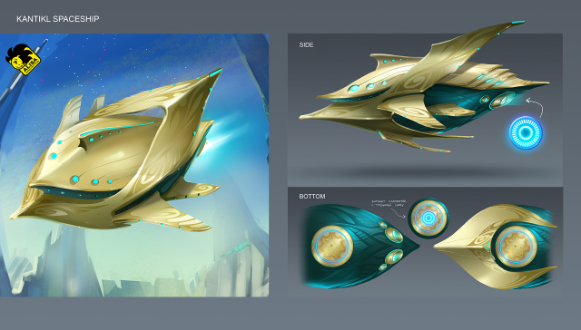 Kantikl spaceship