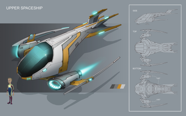 Upper's spaceship