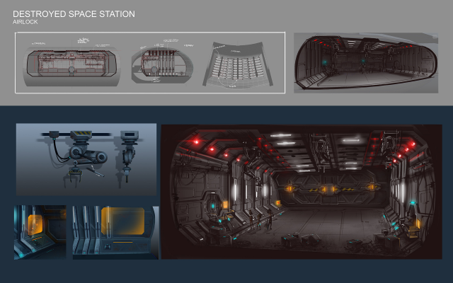 old spacestation - airlock 2