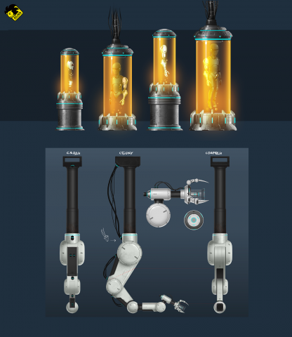 old spacestation - lab stuff