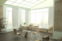интерьер жилой комнаты