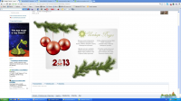 Новогодняя поздравительная html-открытка