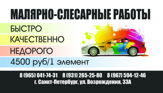 Малярные работы