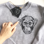 Вышивка "обезьяна"