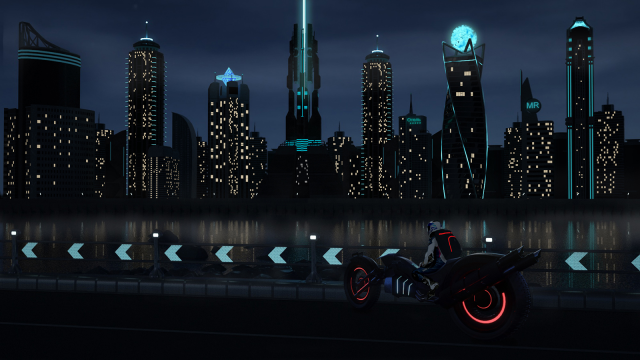 Sci-fi city