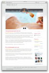 Сайт визитка массажного салона