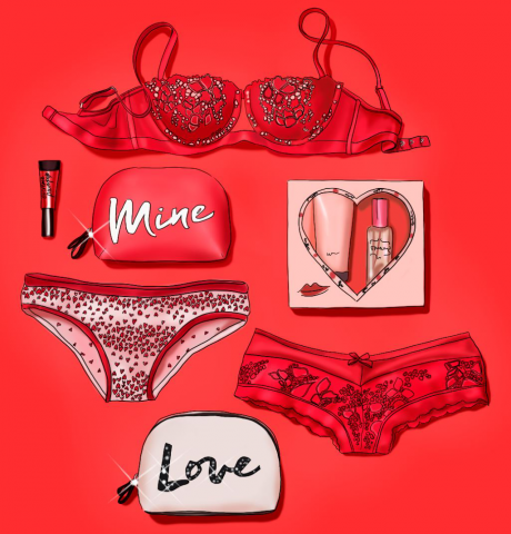 Аксессуары в fashion-иллюстрации