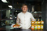 Рекламная съемка - масло для поваров