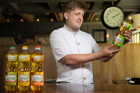 Рекламная съемка - масло для поваров