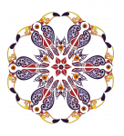 узор-розетка