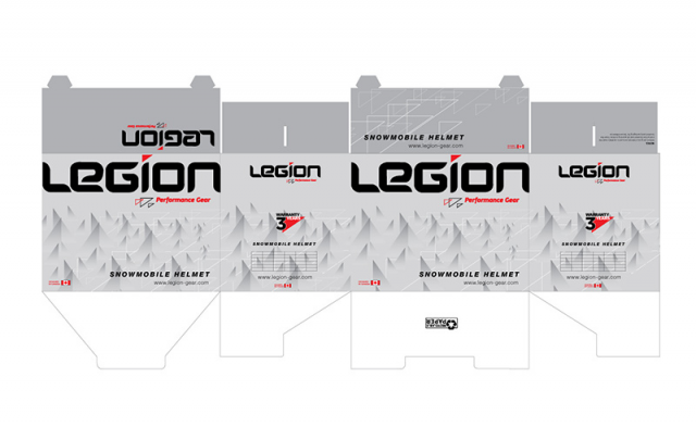 Legion Performance Gear, упаковка для шлема