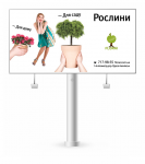 Дизайн наружной рекламы садового центра