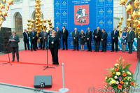 Надежда Назина выступает на открытии выставки MITF-2011