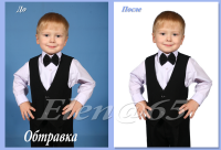 Ретушь и обтравка фото.