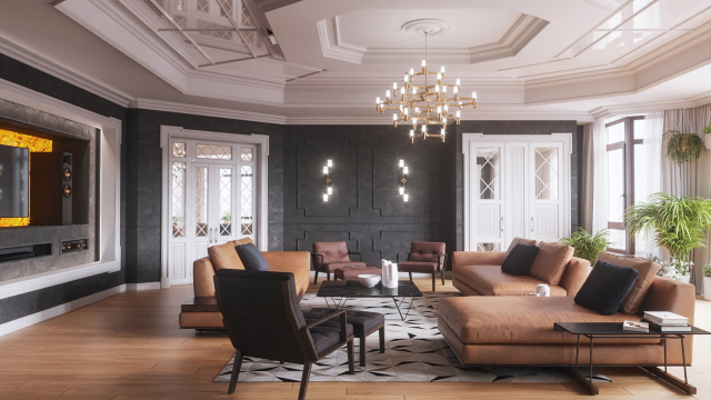 Дизайн гостиной (Симферополь)